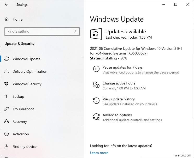 Windows Update त्रुटि 0x80070005 ठीक करें