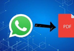WhatsApp चैट को PDF के रूप में कैसे एक्सपोर्ट करें