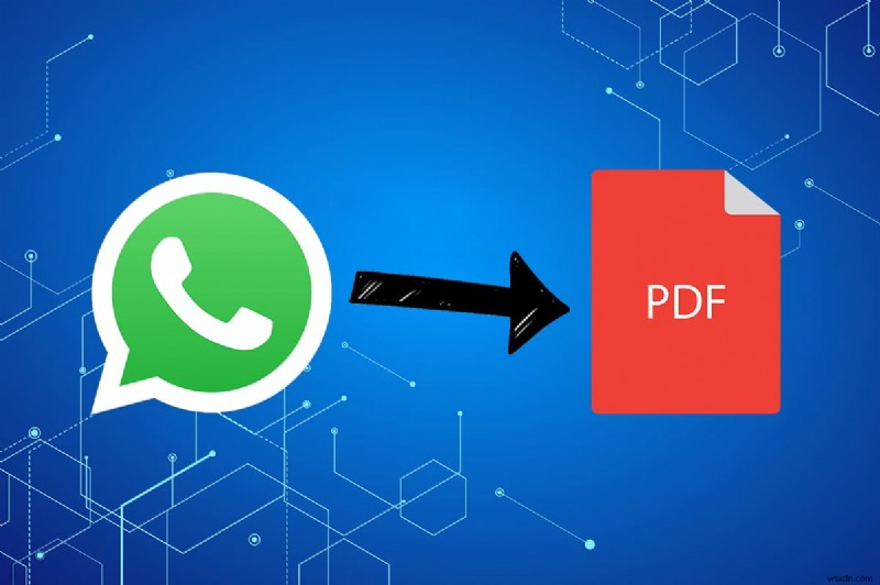WhatsApp चैट को PDF के रूप में कैसे एक्सपोर्ट करें