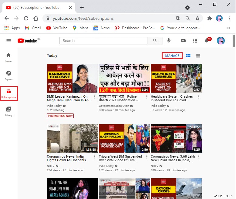 एक बार में YouTube चैनल को मास अनसब्सक्राइब कैसे करें 