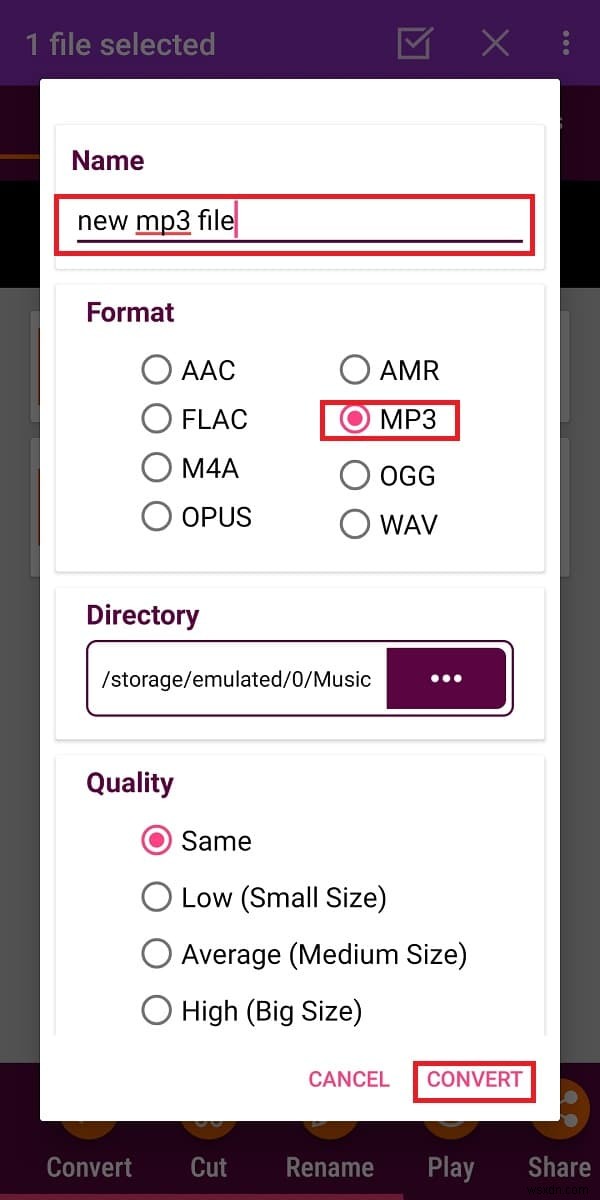 WAV को MP3 में कैसे बदलें