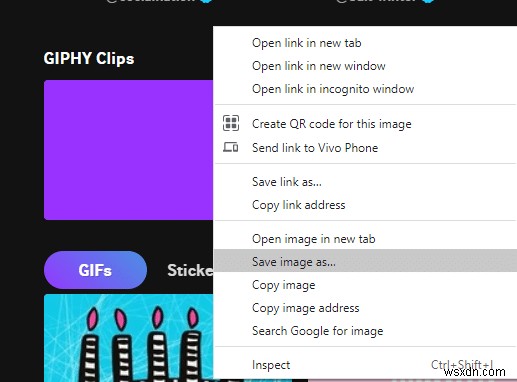 GIPHY से GIF कैसे डाउनलोड करें 