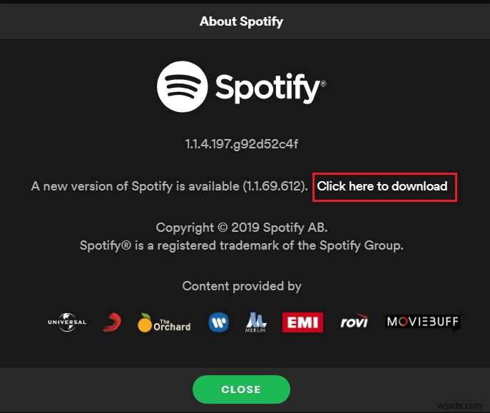 Windows 10 पर Spotify नहीं खुल रहा है को ठीक करें