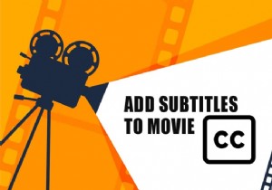 मूवी में स्थायी रूप से उपशीर्षक कैसे जोड़ें