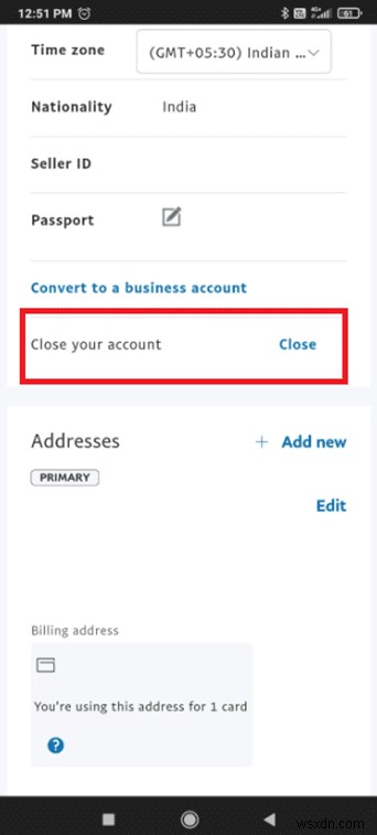 PayPal अकाउंट कैसे डिलीट करें