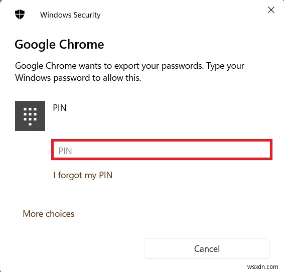 Google क्रोम से सहेजे गए पासवर्ड कैसे निर्यात करें 