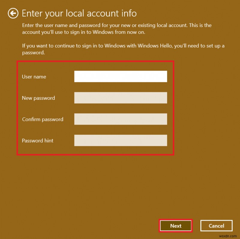 Windows 11 में स्थानीय खाता कैसे बनाएं