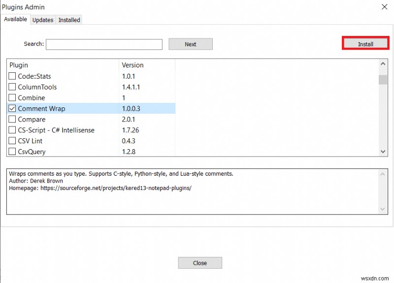 Windows 10 पर Notepad++ प्लगइन कैसे जोड़ें 