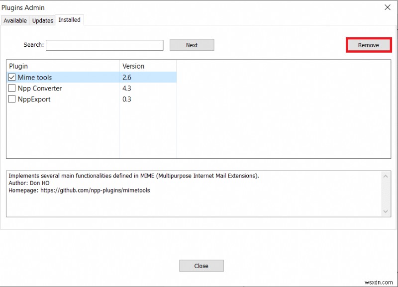 Windows 10 पर Notepad++ प्लगइन कैसे जोड़ें 