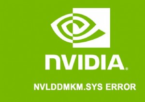 विंडोज 10 को ठीक करें nvlddmkm.sys विफल 