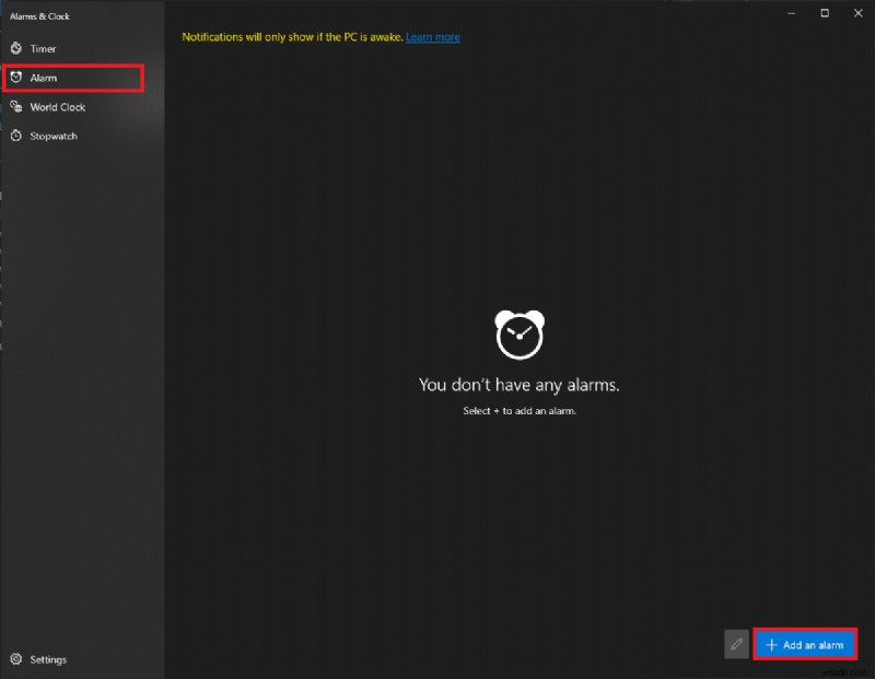 Windows 10 में अलार्म कैसे सेट करें