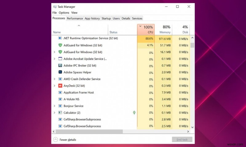 .NET रनटाइम ऑप्टिमाइज़ेशन सेवा उच्च CPU उपयोग को ठीक करें 