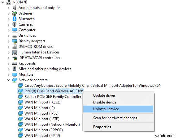 Windows 10 पर ERR_EMPTY_RESPONSE को ठीक करें 