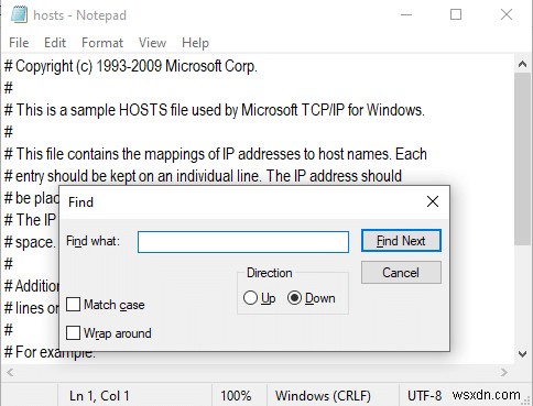 Windows 10 पर ERR_EMPTY_RESPONSE को ठीक करें 