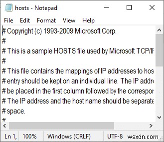 Windows 10 पर ERR_EMPTY_RESPONSE को ठीक करें 