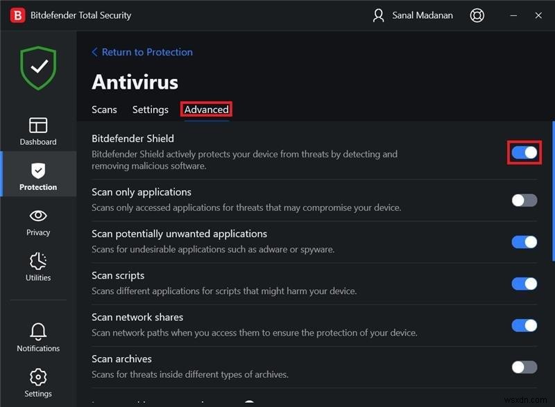 विंडोज 10 पर अस्थायी रूप से एंटीवायरस को कैसे निष्क्रिय करें 
