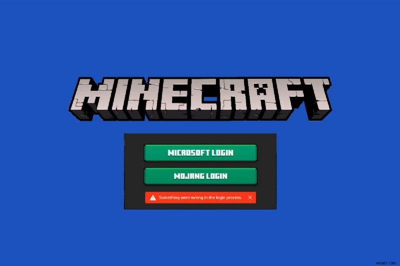 विंडोज 10 में Minecraft लॉगिन त्रुटि को ठीक करें 