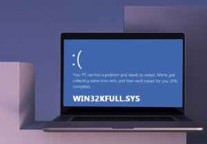 Windows 10 में win32kfull.sys BSOD को ठीक करें 