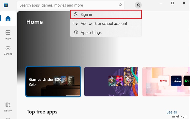 Microsoft Store से फिक्स डाउनलोड नहीं हो सकता 