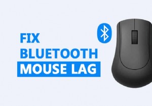 Windows 10 ब्लूटूथ माउस लैग को ठीक करें