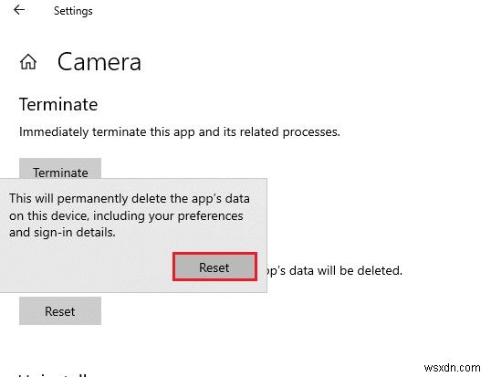 विंडोज 10 में किसी अन्य ऐप द्वारा उपयोग किए जाने वाले कैमरे को ठीक करें 