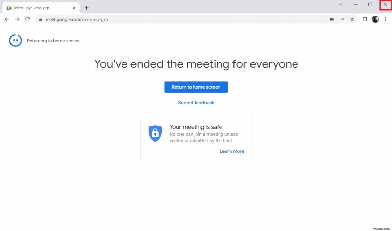 Google Meet ग्रिड व्यू एक्सटेंशन को ठीक करें