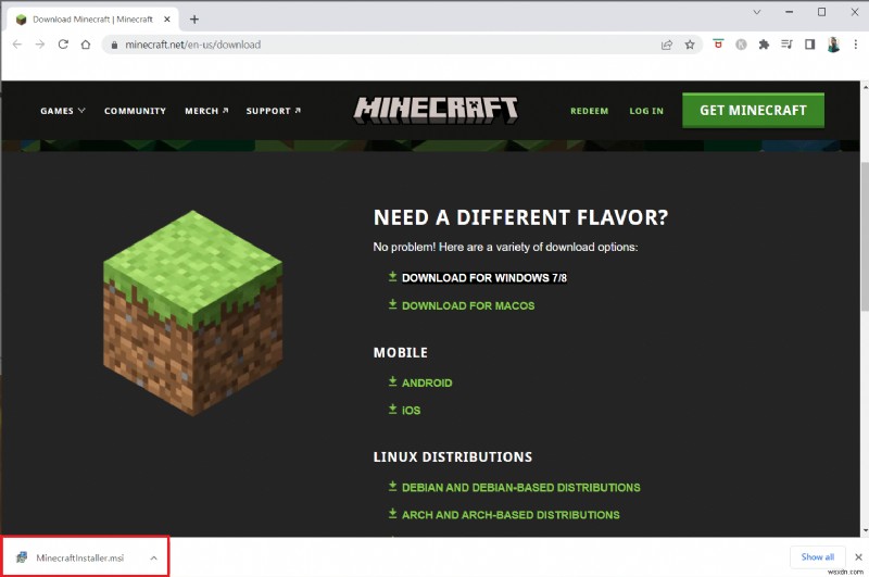 फिक्स Minecraft Launcher वर्तमान में आपके खाते में उपलब्ध नहीं है 