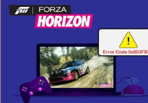 फोर्ज़ा क्षितिज FH5 त्रुटि 0x803FB107 को ठीक करें 