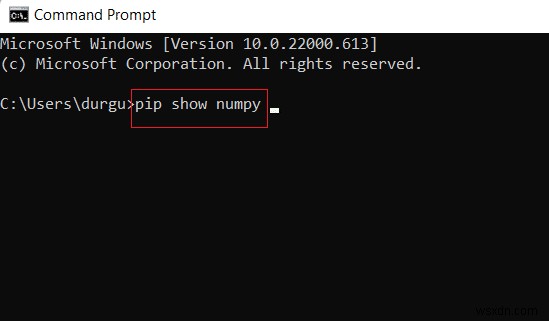 विंडोज 10 पर NumPy कैसे स्थापित करें 