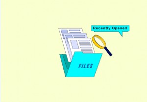 विंडोज 10 में हाल की फाइलें कैसे खोलें 