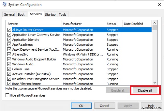 Windows 10 में विफल ड्राइवर के लिए सेट उपयोगकर्ता सेटिंग्स को ठीक करें 
