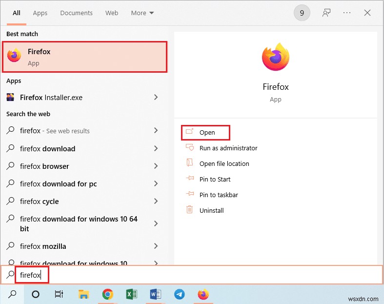 Windows 10 में Firefox PR END OF FILE ERROR को ठीक करें