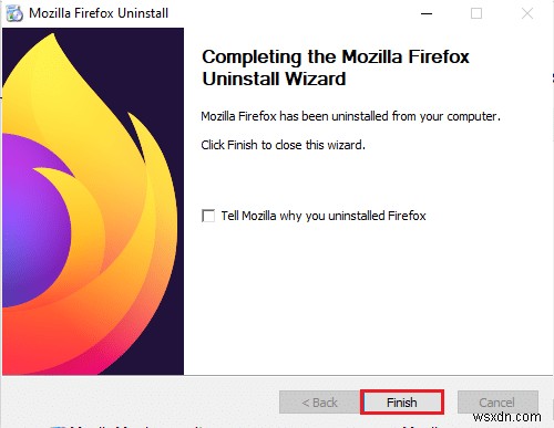 Windows 10 में Firefox PR END OF FILE ERROR को ठीक करें