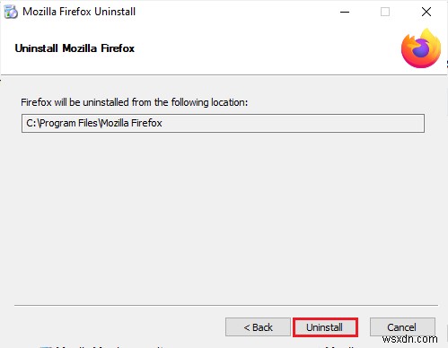 Windows 10 में Firefox PR END OF FILE ERROR को ठीक करें