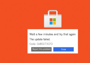 विंडोज स्टोर त्रुटि कोड 0x80073CF3 को ठीक करें 