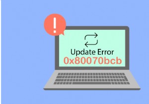 अद्यतन त्रुटि ठीक करें 0x80070bcb विंडोज 10 