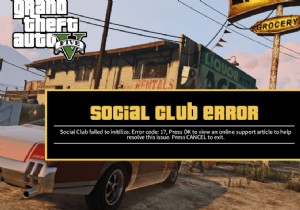 Windows 10 पर GTA V सोशल क्लब त्रुटि को ठीक करें 