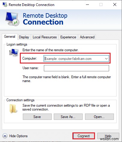 दूरस्थ डेस्कटॉप को ठीक करें दूरस्थ कंप्यूटर से कनेक्ट नहीं हो सकता 