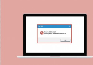 Windows 10 में wsclient.dll में त्रुटि ठीक करें 