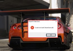 फिक्स फाइवएम विंडोज 10 में सिटीजन डीएलएल लोड नहीं कर सका