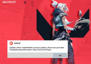 विंडोज 10 में क्रैश हुए वैलोरेंट ग्राफिक्स ड्राइवर को ठीक करें 