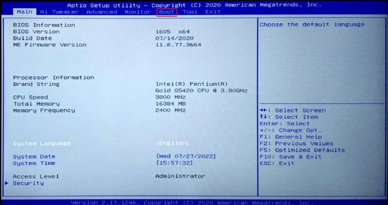 फर्मवेयर ऑपरेटिंग सिस्टम या UEFI ड्राइवर्स पर सिस्टम में पाए गए अनधिकृत परिवर्तन को ठीक करें 