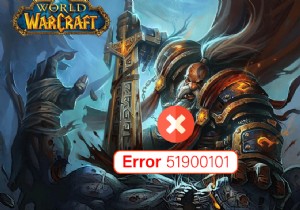 विंडोज 10 में विश्व Warcraft त्रुटि 51900101 को ठीक करें 