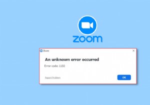 विंडोज 10 में जूम एरर 1132 को ठीक करें 