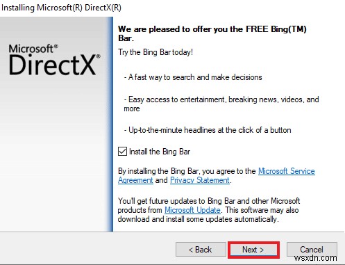 Windows 10 में DirectX को कैसे अपडेट करें