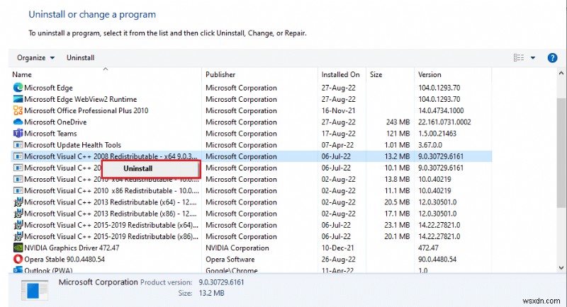 Microsoft Visual C++ पुनर्वितरण योग्य कैसे पुनर्स्थापित करें