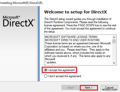 Windows 10 में DirectX को फिर से कैसे स्थापित करें