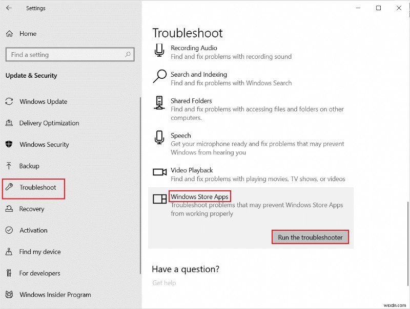 Microsoft स्टोर त्रुटि कोड 0xc03f300d ठीक करें 