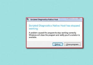 फिक्स स्क्रिप्टेड डायग्नोस्टिक्स नेटिव होस्ट काम नहीं कर रहा है 