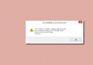 1310 त्रुटि को ठीक करें सत्यापित करें कि आपके पास उस निर्देशिका तक पहुंच है 
